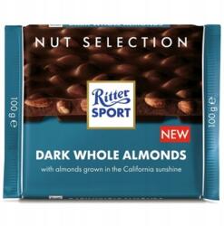Ritter SPORT étcsokoládé egész mandulával 100g