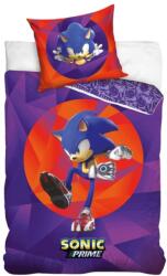 Carbotex Ágyneműhuzat 100% Pamut Sonic Prime 140x200 65x65 Gyerek ágyneműhuzat (SONIC236022-1)