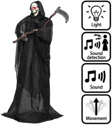  Álló Halloweeni dekoráció kaszás (183 cm) (73102)