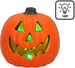  LED Halloween dekoráció Spooky tök (20 cm) (72321)