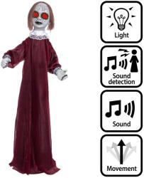  Álló Halloweeni dekoráció Laughing Dolly (90 cm) (73098)