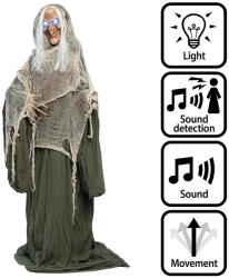  Álló Halloween dekoráció boszorkány Andromeda (153 cm) (73104)