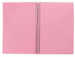 Pukka Pad Spirálfüzet "Irlen Jotta Rose", A5, vonalas, 100 lapos, Pukka Pad
