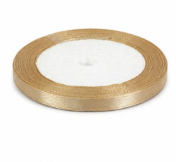  Tejeskávé szatén szalag 6mm*22m - papelito