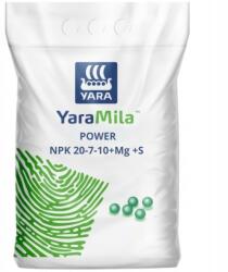 Yara YaraMila Power 10kg Npk gyepszellőztetés nitrogénnel fűtelepítés (Yara Mila POWER NPK 20-7-10 10 kg)