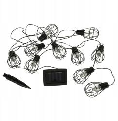  Kerti lámpák napelemes izzók loft girland 10LED (KX4971)