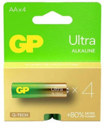 GP Batteries elem Ultra alkáli ceruza (AA) 4db