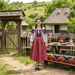 Ie traditionala Costum Traditional Dama - Mariana ( pana la 6xl )