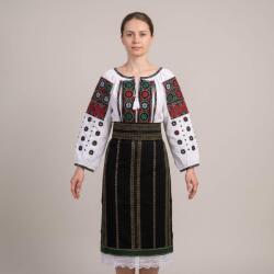 Ie traditionala Costum popular format din catrinta , brau si ie - Cleopatra