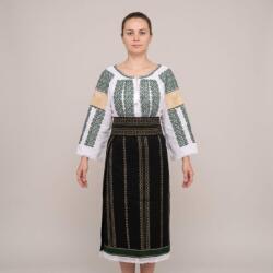 Ie traditionala Costum popular format din catrinta , brau si ie - Regina 2