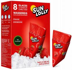 Sun Lolly jégkrém otthoni fagyasztáshoz, Eper ízű, 480 ml