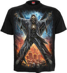 SPIRAL tricou pentru bărbați SPIRAL - CROSSED OVER - negru - K134M101