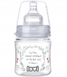 LOVI Trends Nyár 1x önsterilizáló műanyag cumisüveg, 120ml, 0hó+ (21/582)