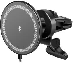 LogiLink Magsafe autós telefon tartó 15W mágneses indukciós töltő (PA0333)