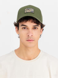 Alpha Industries Baseball sapka Crew Camo Cap sötét olíva (156903/142)