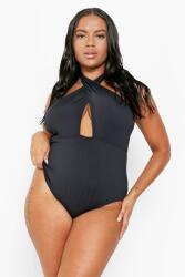 Boohoo Fürdőruha Sima Fekete Boohoo 46