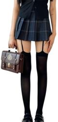  Női szexi vállpántos harisnya comb harisnya divatos Japan Style (SQ101A)