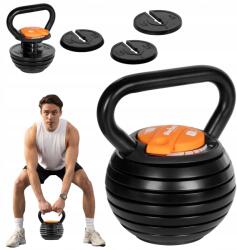 Rebel Kettlebell öntöttvas állítható súlyzó labda 18kg Rebel (RBA-2324-18)