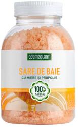 Cosmeplant Sare de baie cu extract de miere si propolis, 1000g, Cosmeplant