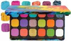 Revolution Beauty Revolution Beauty London Árnyék paletta Paradicsommadár 18 Mat Ragyogás Vegán Cf