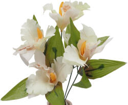  Selyemcsokor - Orchidea (rövid) - Fehér #1