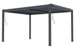 G21 Austin Premium 4x3 m bioklimatikus pergola, antracit alumínium (BP-G21-4X3M-ALU) - allegro