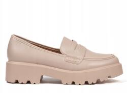  Bézs Krémszínű Egyszínű Platformos Női Papucs Matt 41-ES (20822-3-BEIGE)