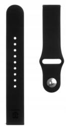  Tactical 432 szilikon szíj 20 mm, fekete (8596311085017)