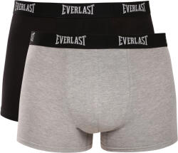 Everlast 2PACK boxeri pentru bărbați Everlast multicolori (BM002-black/grey) XL (186194)