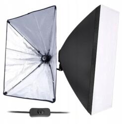 Zolta Softbox ajándék téglalap alakú fotó izzó összecsukható 50x70 tok (SOFTBOX PROSTOKĄTNY SKŁADANY 50X70 POKROWIEC)