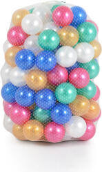Pilsan Топки за игра Pilsan - Metallic, 6 cm, 100 броя (111194)