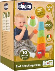 Chicco Детска играчка 2 в 1 Chicco - Кула с чаши (Т0805)