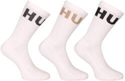 HUGO 3PACK șosete HUGO înalte albe (50531517 102) M (185978)