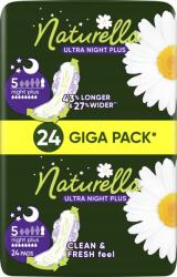 Naturella Ultra Night Plus Egészségügyi Betét Szárnyakkal 24