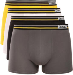 Everlast 4PACK boxeri pentru bărbați Everlast multicolori (BM074-GYWB) M (186191)