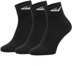 Everlast 3PACK șosete Everlast scurte negre (SKQ003-01) L (186246)