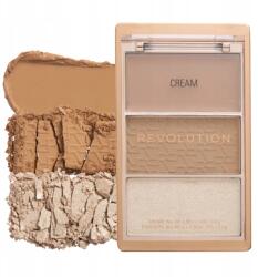 Revolution Makeup Revolution Bronze Icon krémes bronzosító, Divine Fair, 2.8 g