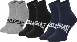 Everlast 3PACK șosete Everlast scurte multicolore (SKQ001-05) M (186245)