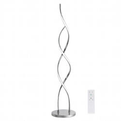 VenCore LED Lampadar de Podea Înălțime 125xLungime 25cm cu Lumină Albă Reglabilă Argintie 6091-20024 (6091-20024)