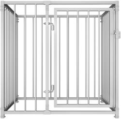 vidaXL Padoc de câini pentru exterior, 100 x 100 x 100 cm (144487)