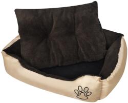 vidaXL Pat pentru câini călduros cu pernă căptușită, L - kidspaws - 166,97 RON