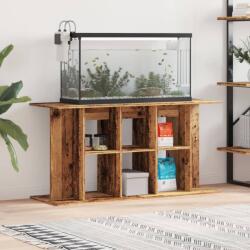 vidaXL Suport pentru acvariu, lemn vechi, 120x40x60 cm, lemn prelucrat (857276)