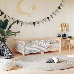 vidaXL Cadru de pat pentru copii, 70x140 cm, lemn masiv de pin - kidspaws - 618,30 RON