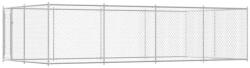 vidaXL Padoc pentru câini de exterior, 7, 6 x 3, 8 x 1, 9 m (144938)