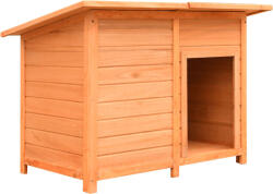 vidaXL Cușcă de câine, 120 x 77 x 86 cm, lemn masiv de pin și brad (170641) - kidspaws