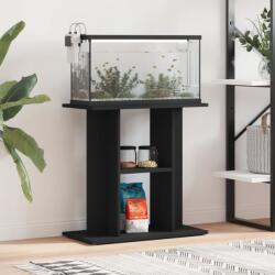 vidaXL Suport pentru acvariu, negru, 60x30x60 cm, lemn prelucrat (833568)
