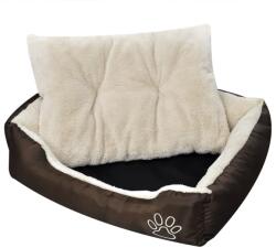 vidaXL Pat pentru câini călduros cu pernă căptușită, XL - kidspaws - 244,41 RON