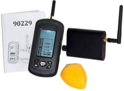 vidaXL Detector de pești negru (90229)