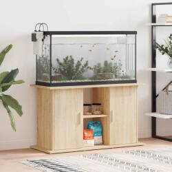 vidaXL Suport pentru acvariu, stejar Sonoma, 101x41x58 cm, lemn stratificat (833610)