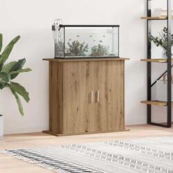 vidaXL Suport pentru acvariu, stejar artizanal, 81x36x73 cm, lemn stratificat (857279)